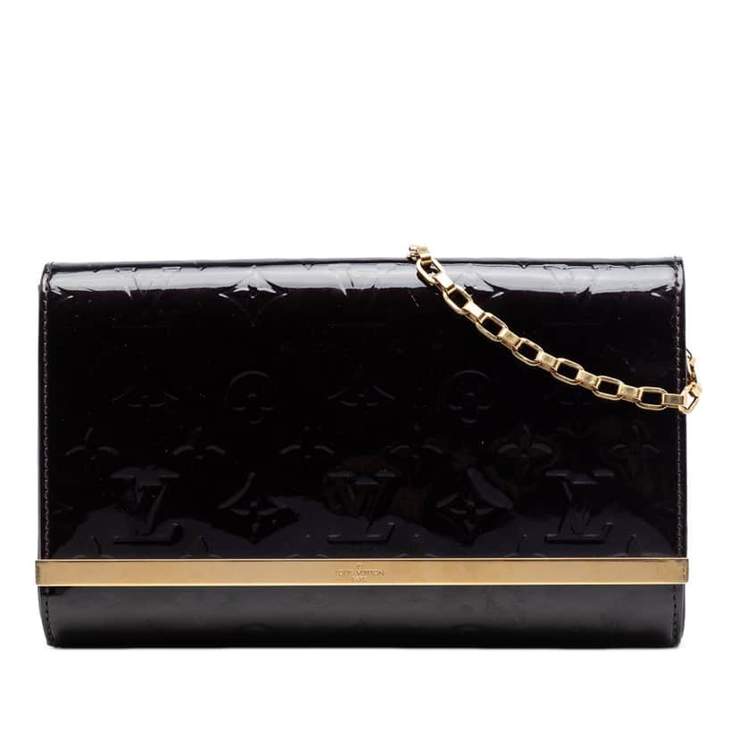 Louis Vuitton Monogram Vernis Ana Purple Leather Very good condition - Front View
