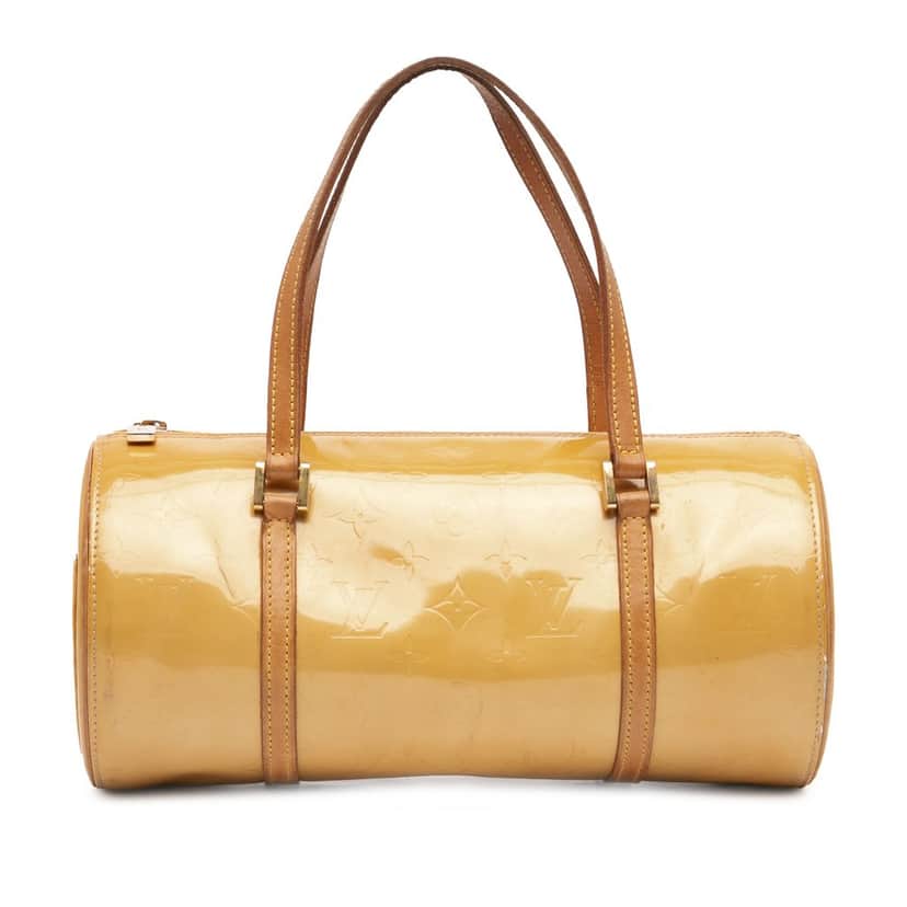 Louis Vuitton Monogram Vernis Bedford Yellow Leather Good condition - Front View