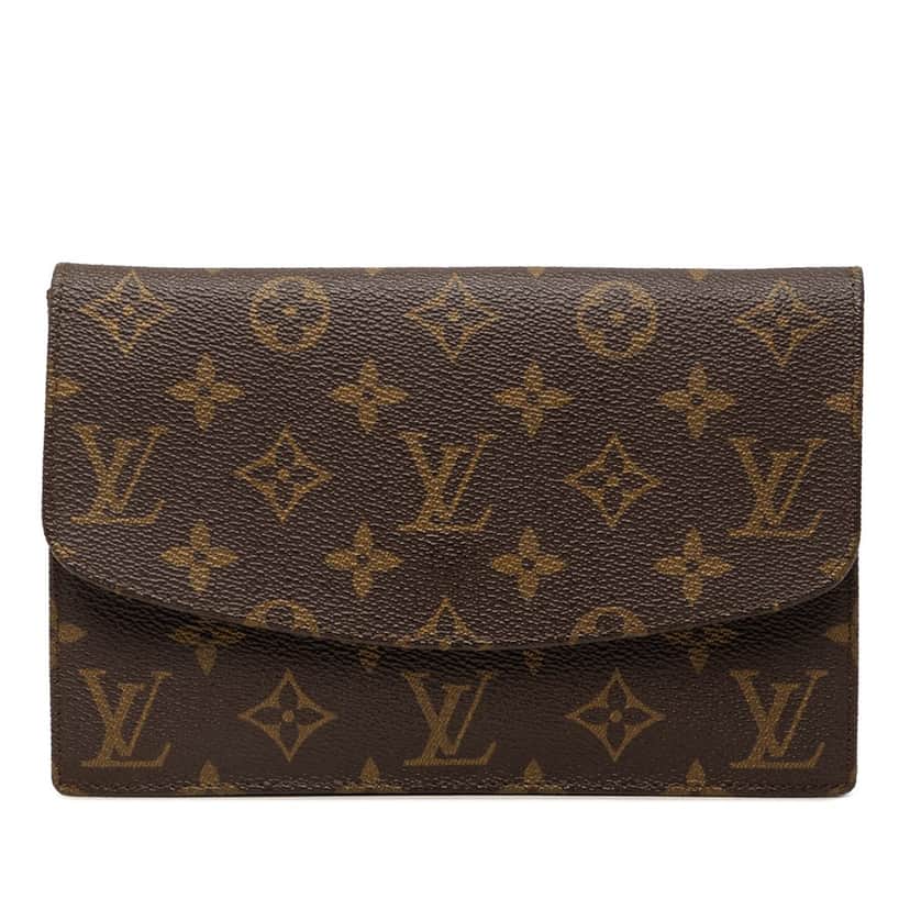 Louis Vuitton Monogram Pochette Rabat 20 Brown Very good condition - Front View