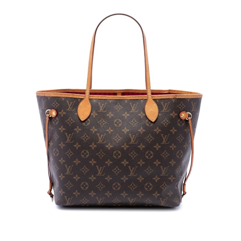 Louis Vuitton Monogram Neverfull MM Brown Very good condition - Front View