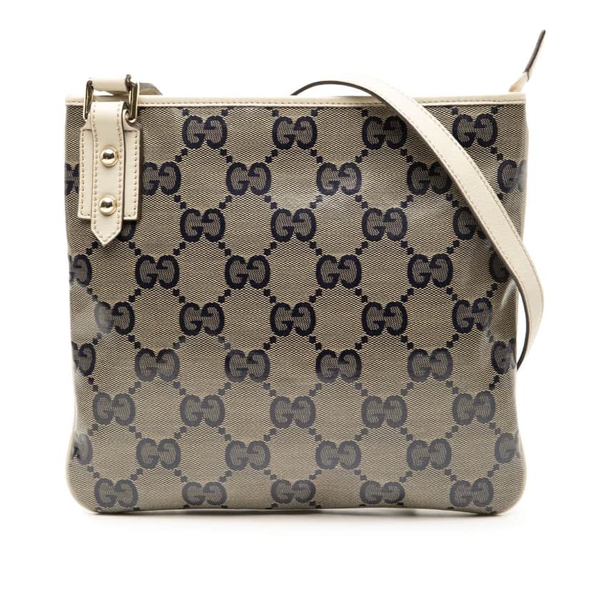 Gucci GG Crystal Crossbody Beige Very good condition - Front View