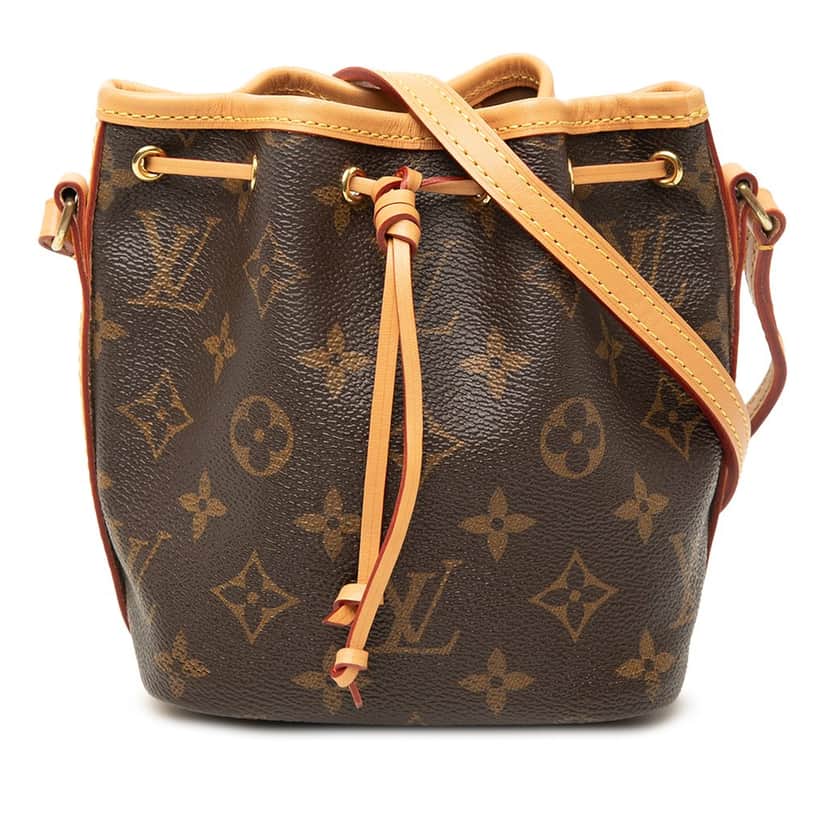 Louis Vuitton Monogram Nano Noe Brown Very good condition - Front View