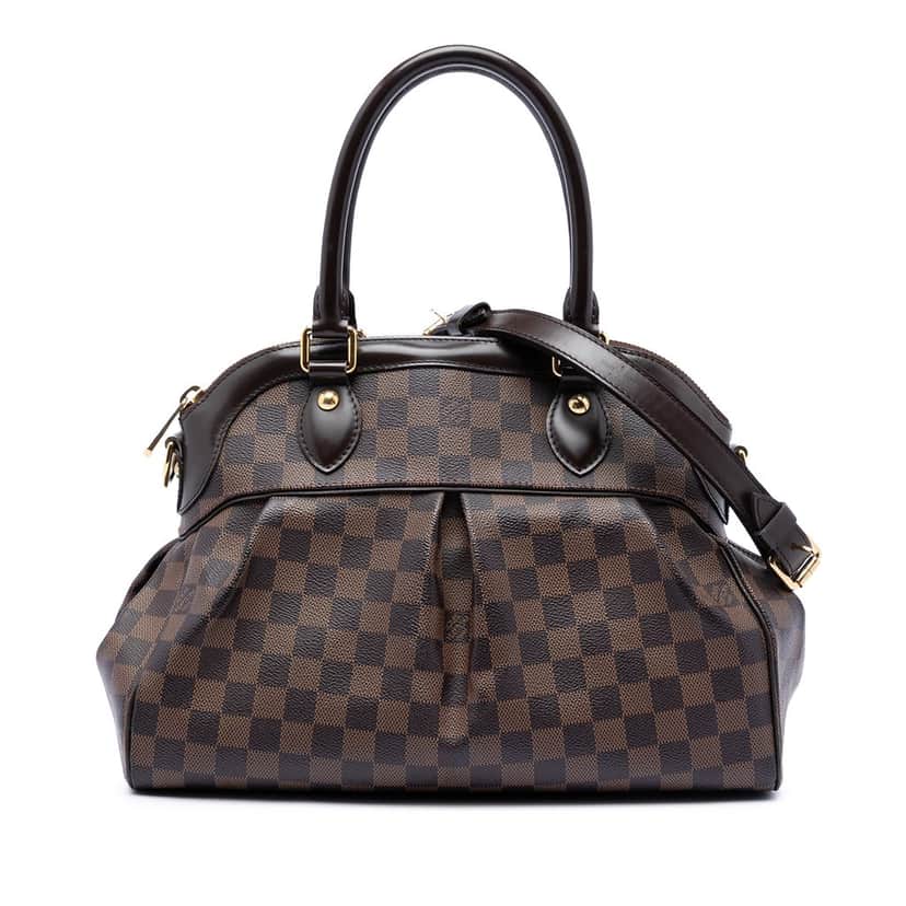 Louis Vuitton Damier Ebene Trevi PM Brown Very good condition - Front View