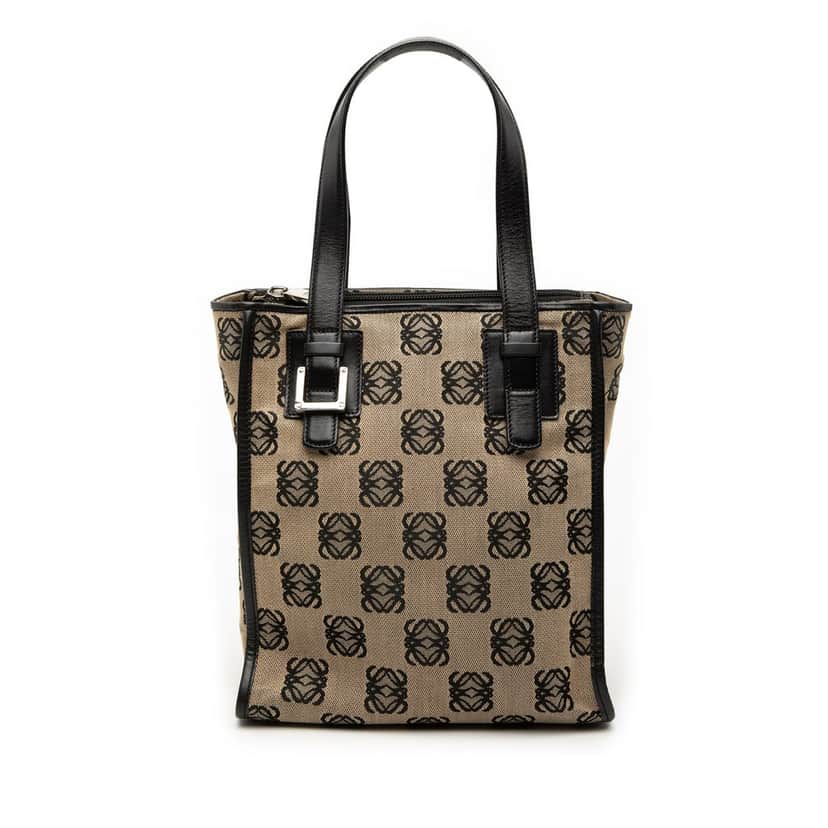 Loewe Anagram Canvas Handbag