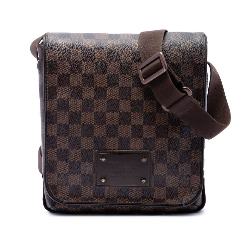 Louis Vuitton Damier Ebene Brooklyn PM Brown Very good condition - Front View