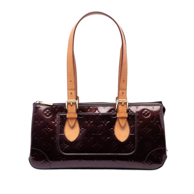 Louis Vuitton Monogram Vernis Rosewood Avenue Purple Leather Very good condition - Front View