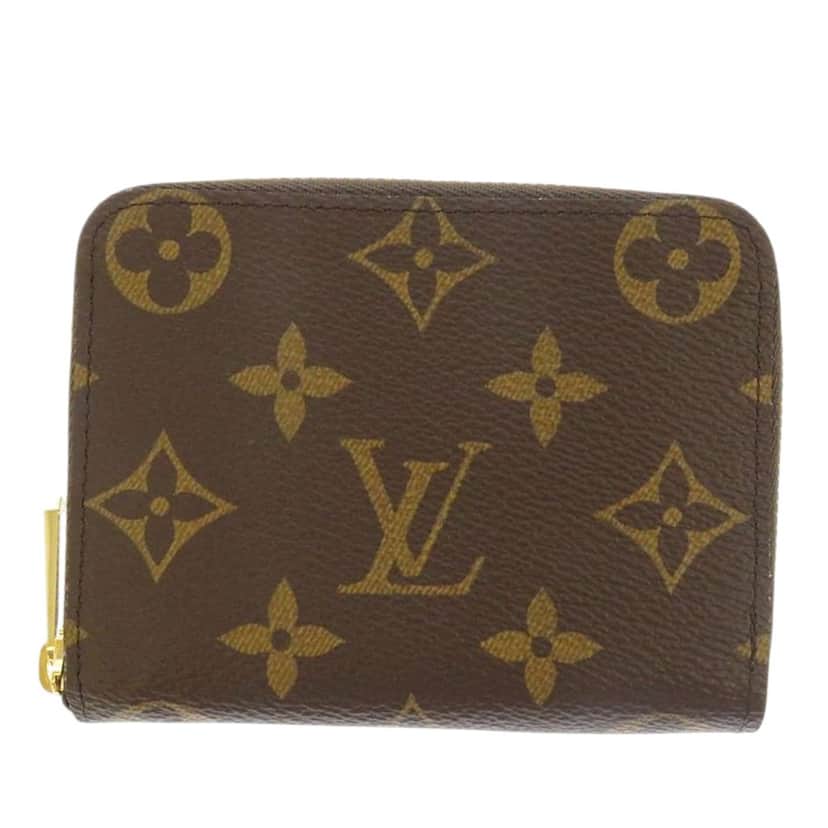 Louis Vuitton Monogram Zippy Coin Pouch Brown Very good condition - Front View