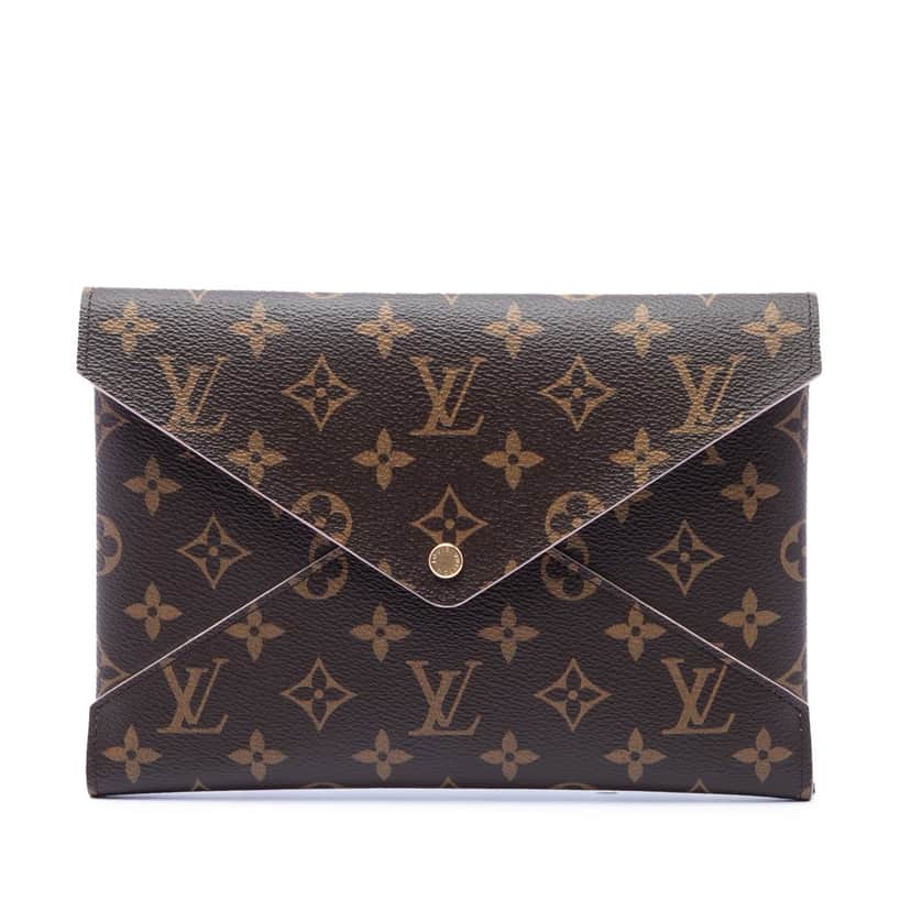 Louis Vuitton Monogram Pochette Kirigami Set Brown Very good condition - Front View