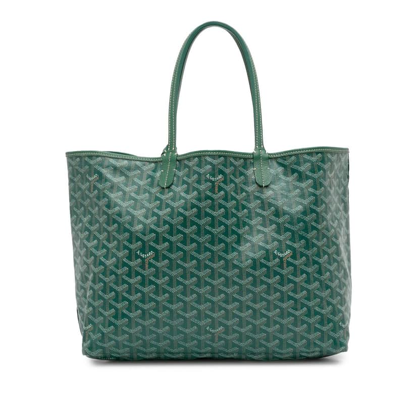 Goyard Goyardine Saint Louis PM Green Very good condition - Front View