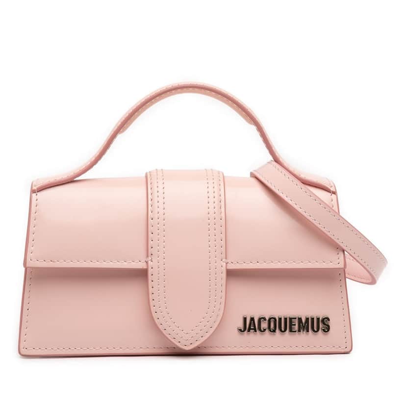 Jacquemus Calfskin Le Bambino Pink Leather Very good condition - Front View