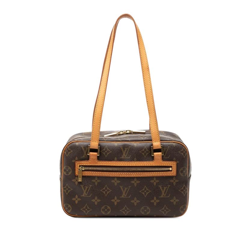 Louis Vuitton Monogram Cite MM Brown Very good condition - Front View