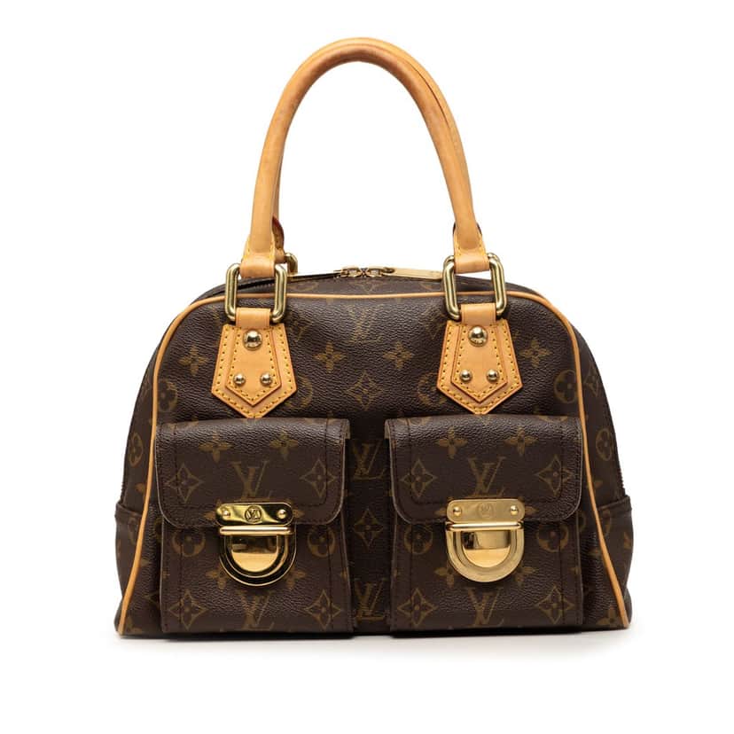 Louis Vuitton Monogram Manhattan PM Brown Good condition - Front View