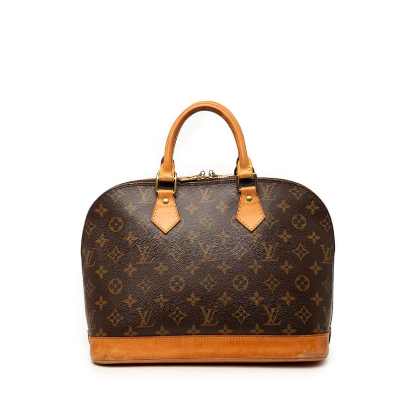 Louis Vuitton Monogram Alma PM Brown Good condition - Front View