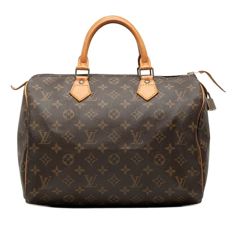 Louis Vuitton Monogram Speedy 30 Brown Very good condition - Front View