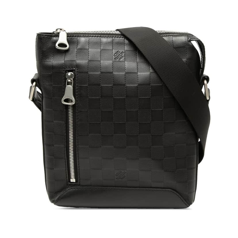 Louis Vuitton Damier Infini Discovery Messenger BB Black Leather Very good condition - Front View