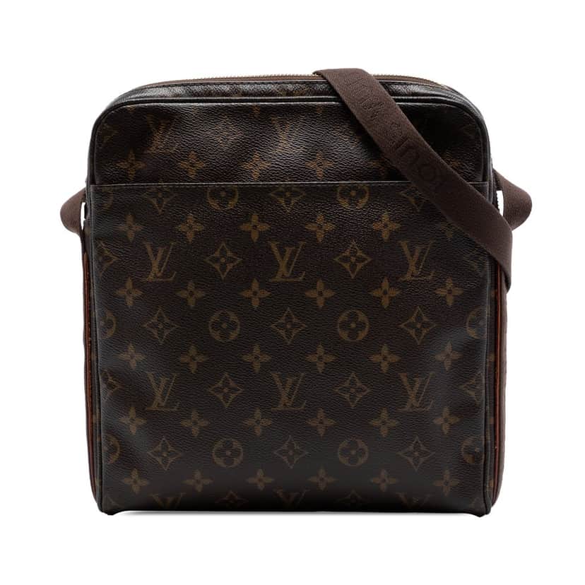 Louis Vuitton Monogram Trotteur Beaubourg Brown Very good condition - Front View