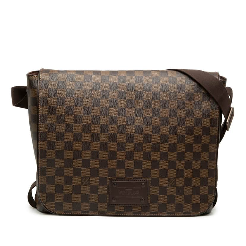 Louis Vuitton Damier Ebene Brooklyn GM Brown Very good condition - Front View