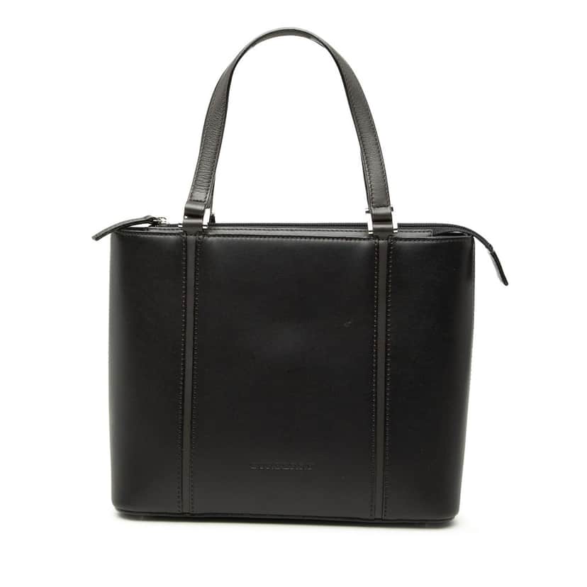 Burberry Leather Handbag Black Leather Very good condition - Front View