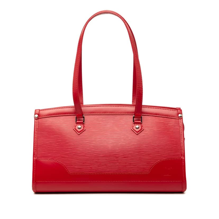 Louis Vuitton Epi Madeleine PM Red Leather Very good condition - Front View