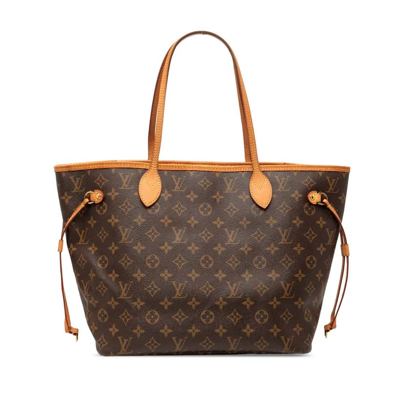 Louis Vuitton Monogram Neverfull MM Brown Very good condition - Front View