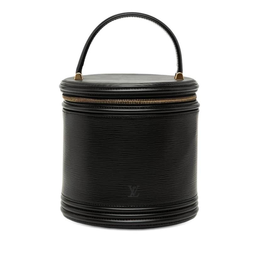 Louis Vuitton Epi Cannes Black Leather Good condition - Front View