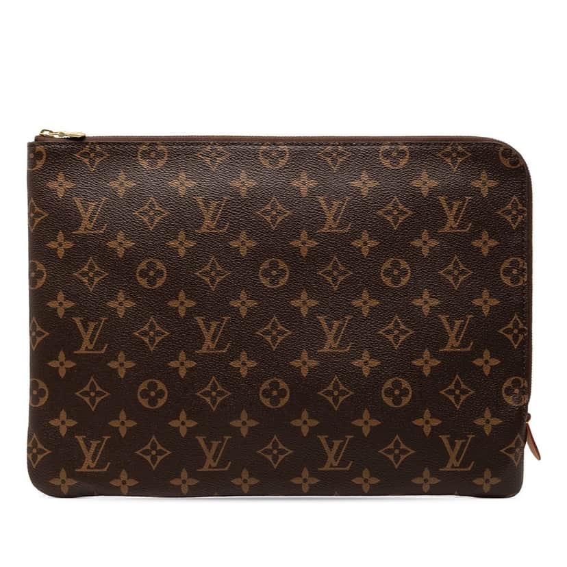 Louis Vuitton Monogram Etui Voyage MM Brown Very good condition - Front View
