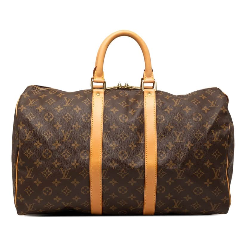 Louis Vuitton Monogram Keepall 45 Brown Very good condition - Front View