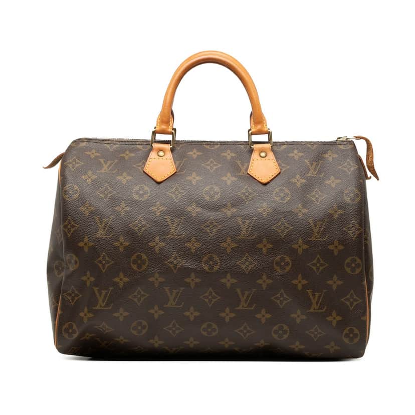 Louis Vuitton Monogram Speedy 35 Brown Very good condition - Front View