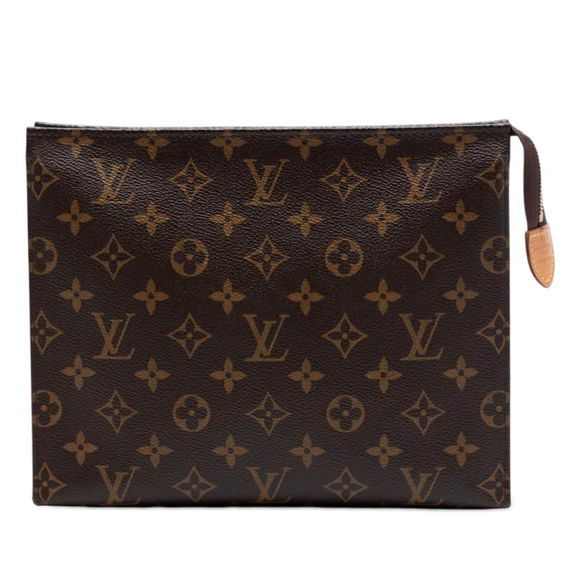 Louis Vuitton Monogram Toiletry Pouch 26 Brown Good condition - Front View