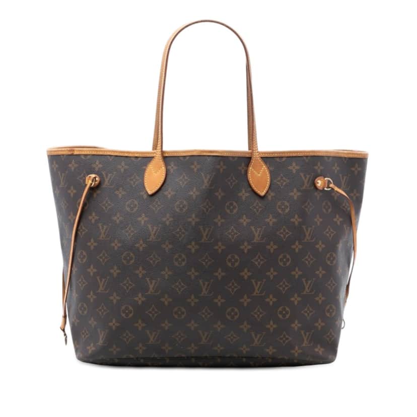 Louis Vuitton Monogram Neverfull GM Brown Very good condition - Front View