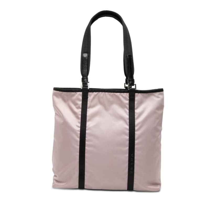 Prada Tessuto Tote Pink Very good condition - Front View