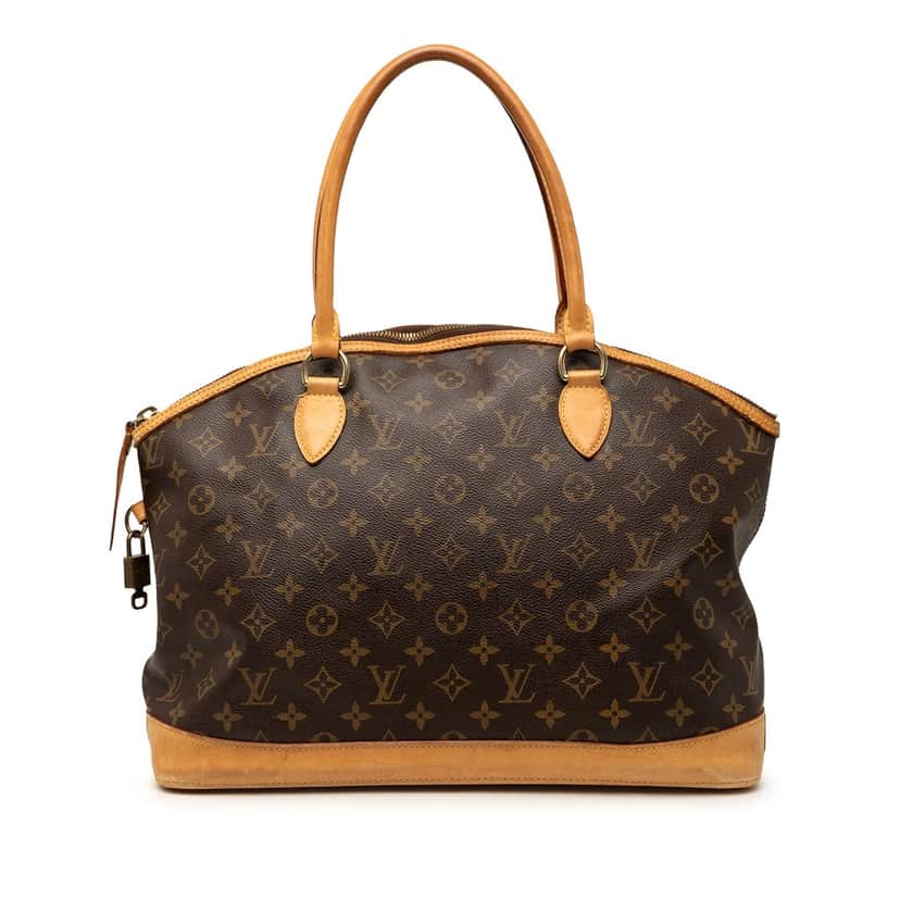 Louis Vuitton Monogram Lockit Horizontal Brown Good condition - Front View