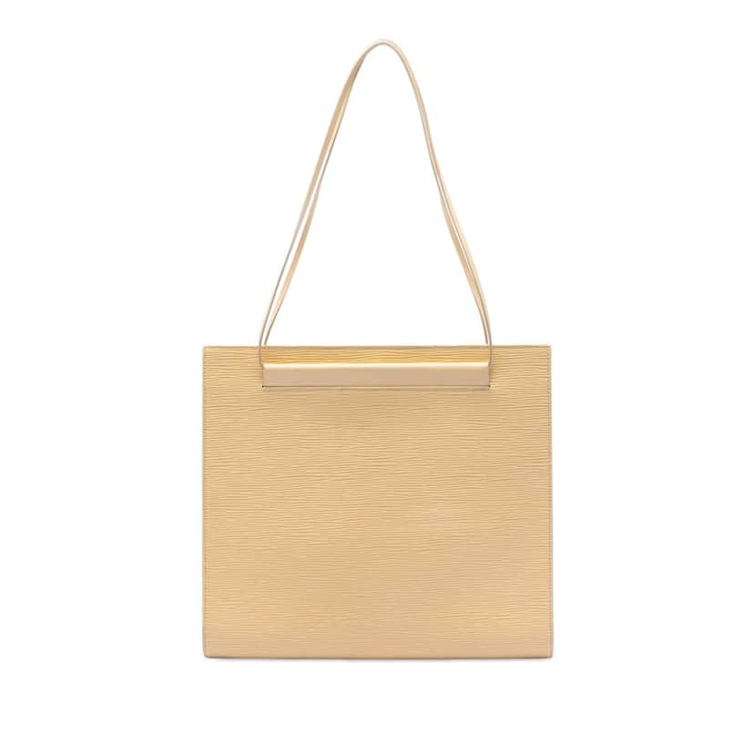 Louis Vuitton Epi Saint Tropez Beige Leather Very good condition - Front View