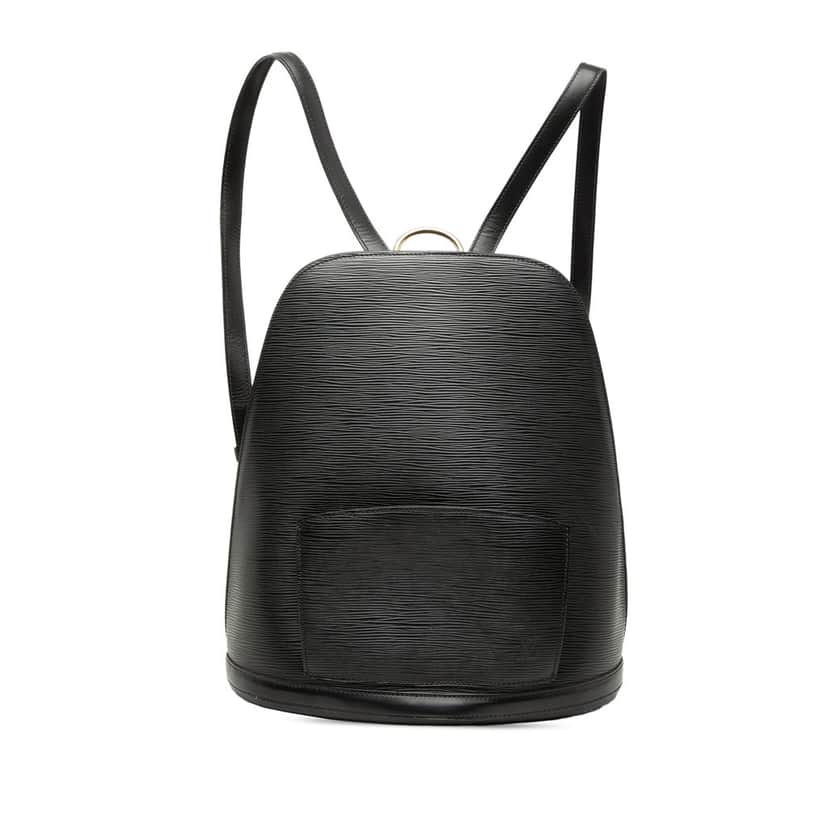 Louis Vuitton Epi Gobelins Black Leather Very good condition - Front View