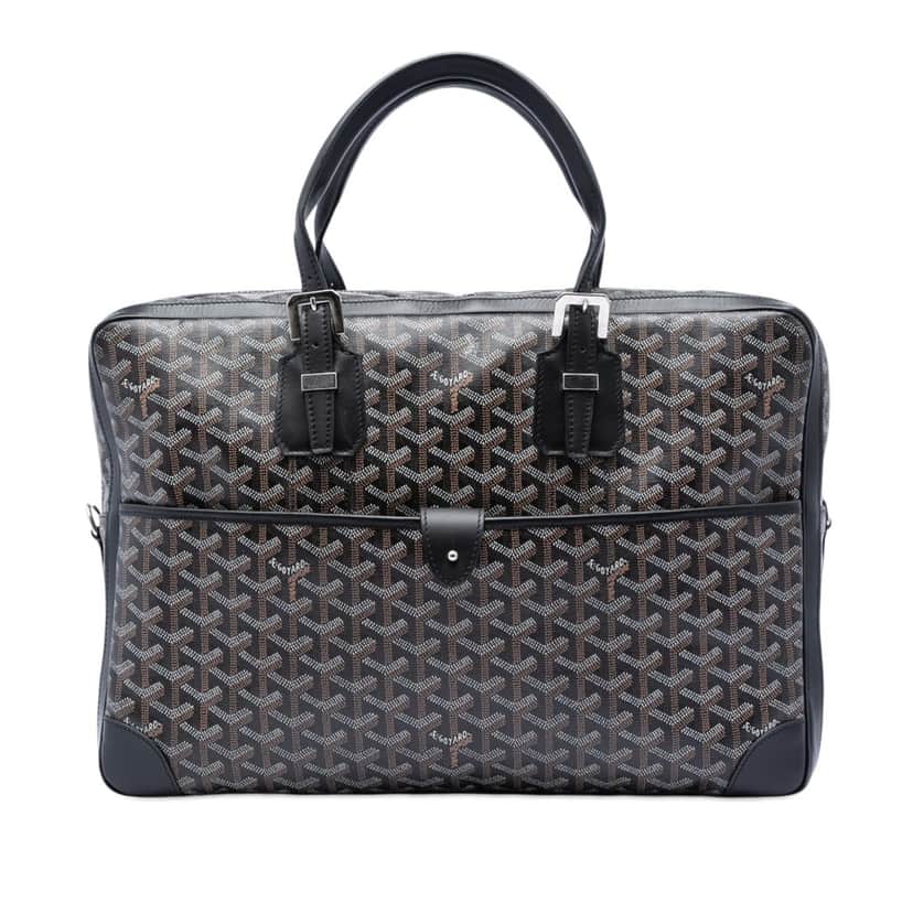 Goyard Goyardine Ambassade MM Black Very good condition - Front View