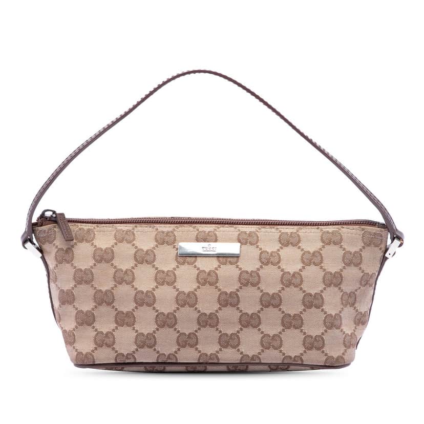 Gucci GG Canvas Boat Beige Very good condition - Front View