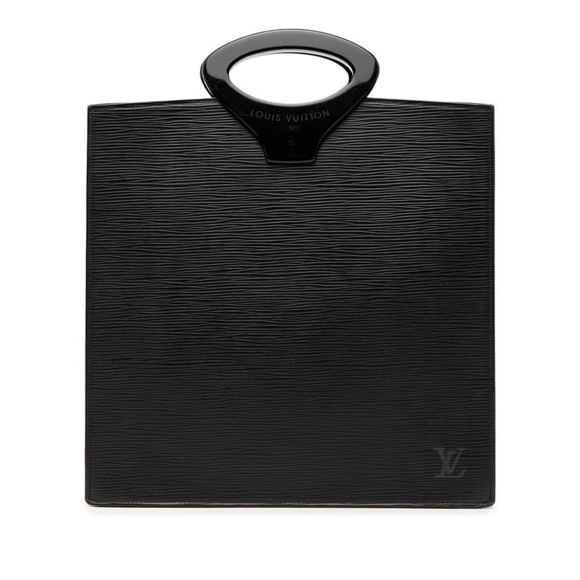 Louis Vuitton Epi Ombre Black Leather Good condition - Front View