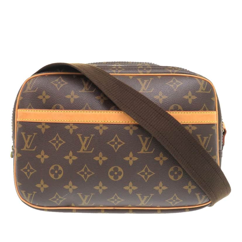 Louis Vuitton Monogram Reporter PM Brown Very good condition - Front View