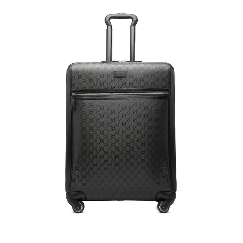 Gucci GG Imprime Trolley Black Very good condition - Front View