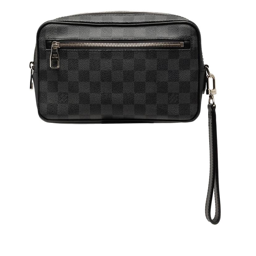 Louis Vuitton Damier Graphite Kasai Black Very good condition - Front View