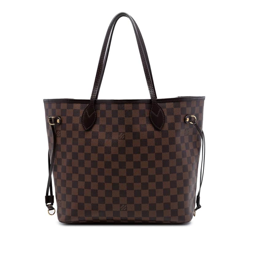 Louis Vuitton Damier Ebene Neverfull MM Brown Very good condition - Front View