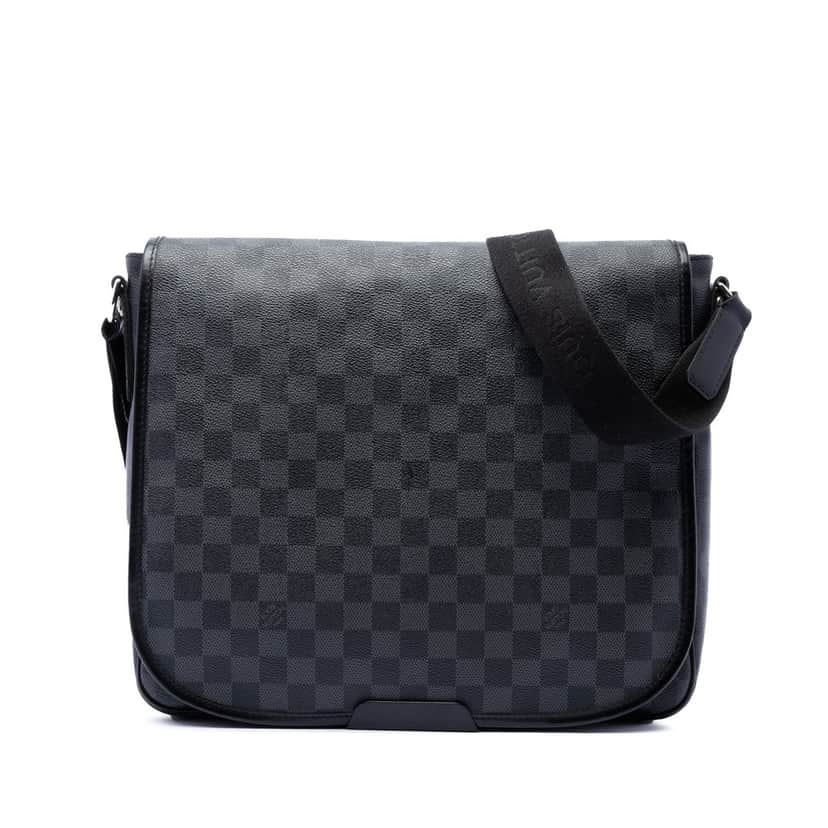 Louis Vuitton Damier Graphite Daniel MM Black Very good condition - Front View
