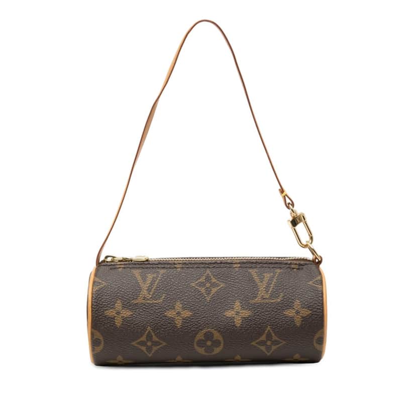 Louis Vuitton Monogram Papillon Pochette Brown Very good condition - Front View