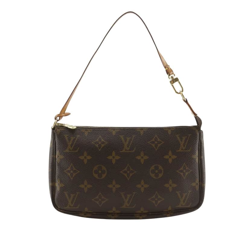 Louis Vuitton Monogram Pochette Accessoires Brown Very good condition - Front View