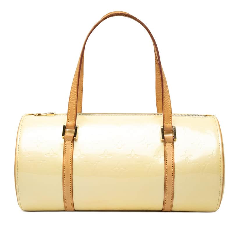 Louis Vuitton Monogram Vernis Bedford Beige Leather Very good condition - Front View