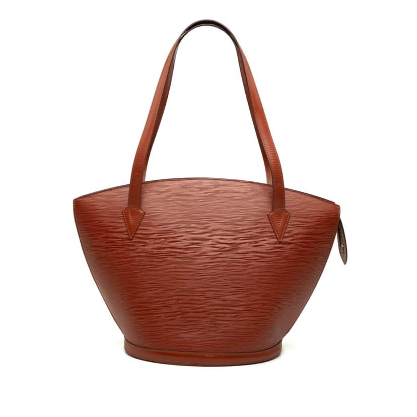 Louis Vuitton Epi Saint Jacques GM Long Strap Brown Leather Very good condition - Front View