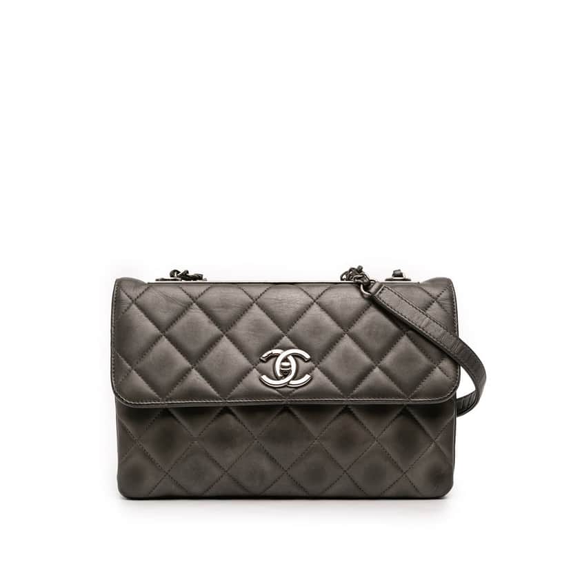 Chanel Medium Lambskin Trendy CC Flap Other Leather Very good condition - Front View