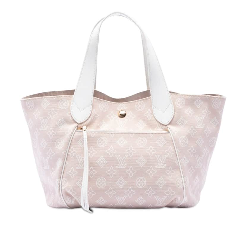 Louis Vuitton Monogram Cabas Ipanema PM Beige Very good condition - Front View