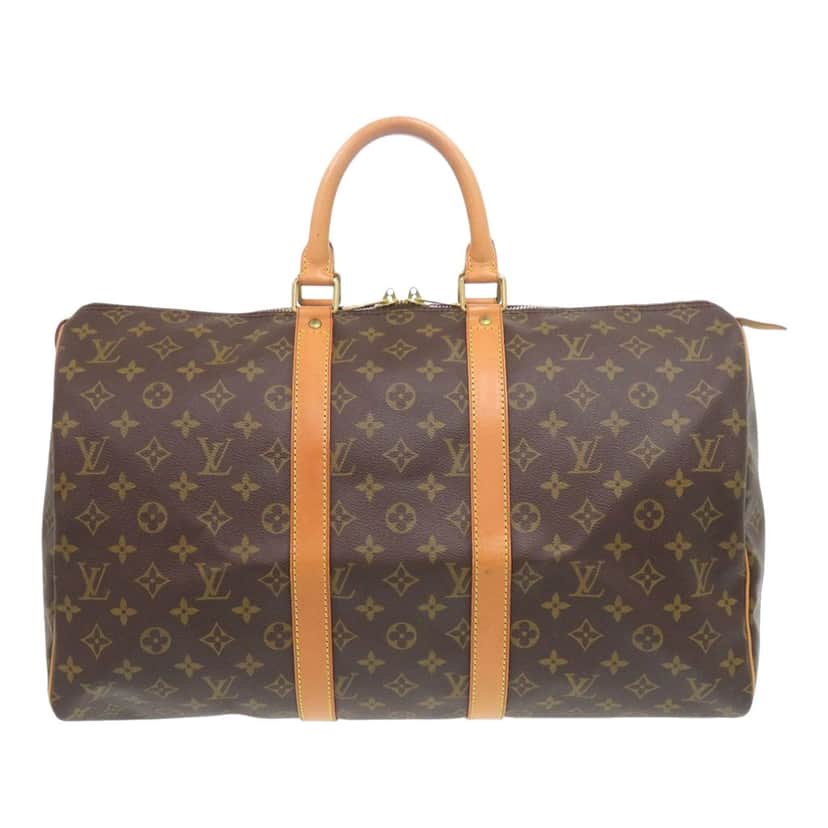 Louis Vuitton Monogram Keepall 45 Brown Very good condition - Front View