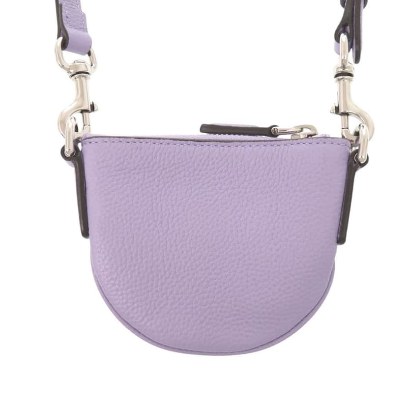 Gucci Micro Mini Calfskin Web B Crossbody Purple Leather Very good condition - Front View